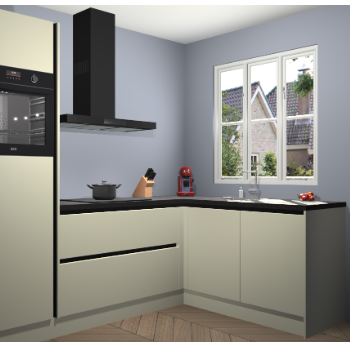 Magnolia greeploze keuken Victoria 117058