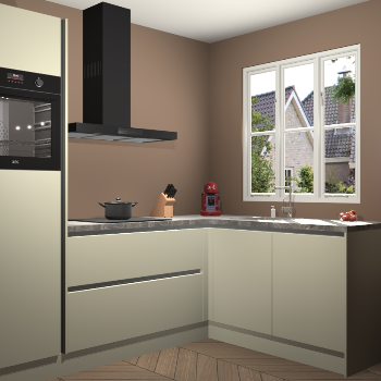 Magnolia greeploze keuken Victoria 117041