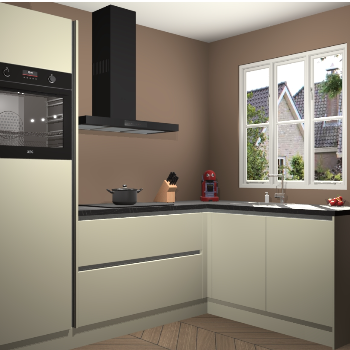 Magnolia greeploze keuken Victoria 117043