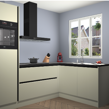 Magnolia greeploze keuken Victoria 117061