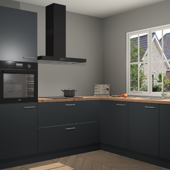 Onyxgrijze keuken Kazan 117411