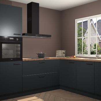 Onyxgrijze keuken Kazan 117413