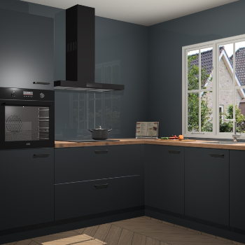 Onyxgrijze keuken Kazan 117359