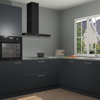 Onyxgrijze keuken Kazan 117447