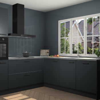 Onyxgrijze keuken Kazan 117455