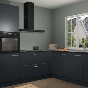 Onyxgrijze keuken Kazan 117481