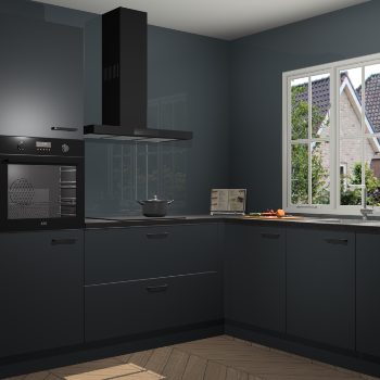 Onyxgrijze keuken Kazan 117485