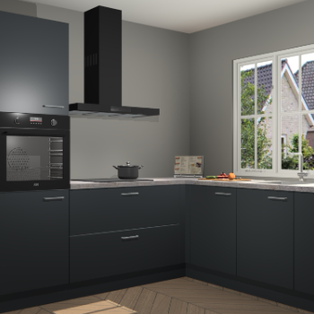 Onyxgrijze keuken Kazan 117549