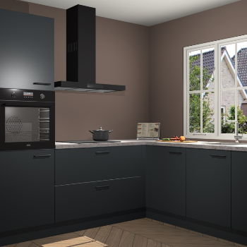 Onyxgrijze keuken Kazan 117551