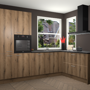 Goud Eiken keuken Kotor 117432