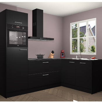 Zwarte keuken Victoria 117305