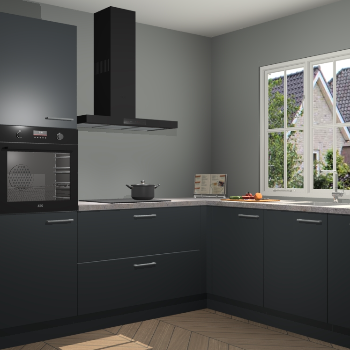 Onyxgrijze keuken Kazan 117627
