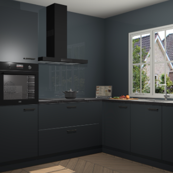 Onyxgrijze keuken Kazan 117565