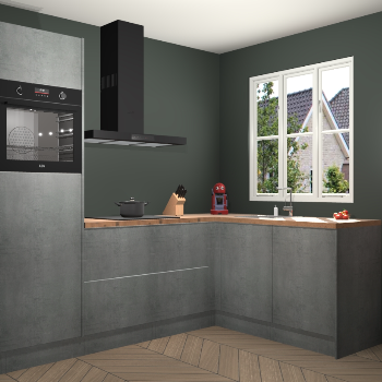 Beton Parelgrijs keuken Victoria 116583