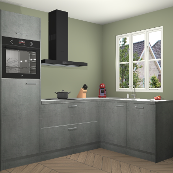 Beton Parelgrijs keuken Victoria 117512