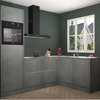 Beton Parelgrijs keuken Victoria 117542