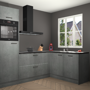 Beton Parelgrijs keuken Victoria 117531