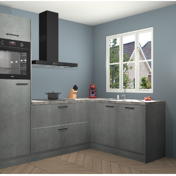 Beton Parelgrijs keuken Victoria 117526