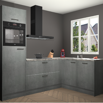 Beton Parelgrijs keuken Victoria 117532