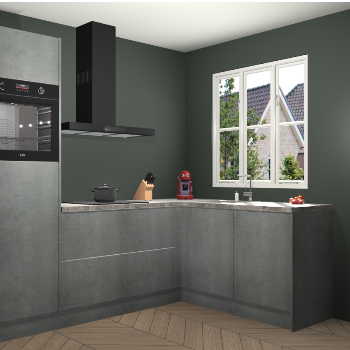 Beton Parelgrijs keuken Victoria 117544