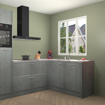 Beton Parelgrijs keuken Victoria 117515