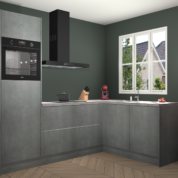 Beton Parelgrijs keuken Victoria 117545