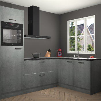 Beton Parelgrijs keuken Victoria 117534