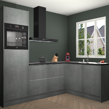 Beton Parelgrijs keuken Victoria 117546