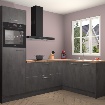 Beton Antraciet keuken Victoria 117511