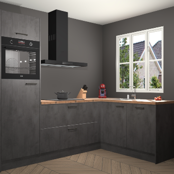Beton Antraciet keuken Victoria 117535