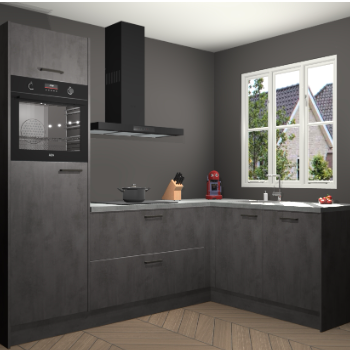 Beton Antraciet keuken Victoria 117733
