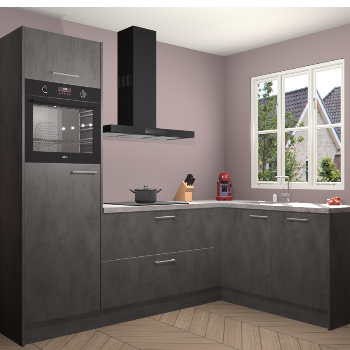 Beton Antraciet keuken Victoria 117716