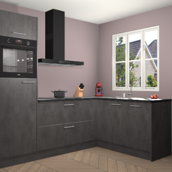 Beton Antraciet keuken Victoria 117717