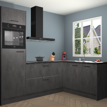 Beton Antraciet keuken Victoria 117732