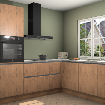 Astoria Eiken greeploze keuken Kazan 117786