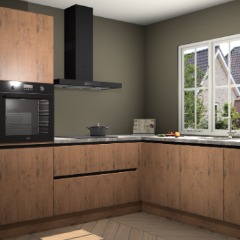 Astoria Eiken greeploze keuken Kazan 117789