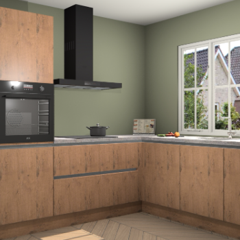 Astoria Eiken greeploze keuken Kazan 117855