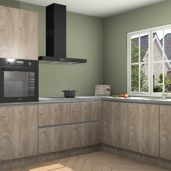 Cantaro Eiken greeploze keuken Kazan 117989