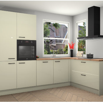 Magnolia hoogglans keuken Kotor 117999