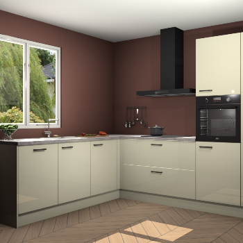 Magnolia hoogglans keuken Willemstad 22077