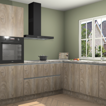 Cantaro Eiken greeploze keuken Kazan 118068