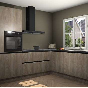 Cantaro Eiken greeploze keuken Kazan 118134