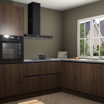 Noten greeploze keuken Kazan 118149