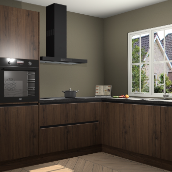 Noten greeploze keuken Kazan 118159