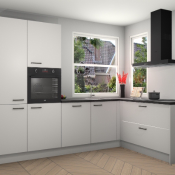  Zijdegrijze keuken Kotor 118218