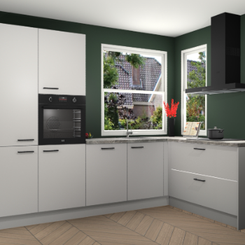  Zijdegrijze keuken Kotor 118224