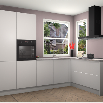  Zijdegrijze keuken Kotor 118234