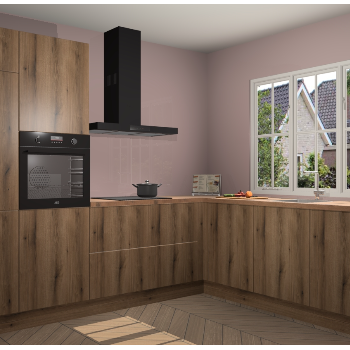 Goud Eiken keuken Kazan 118625