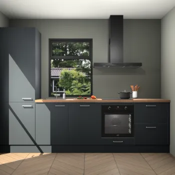 Onyxgrijze keuken Boedapest 21363