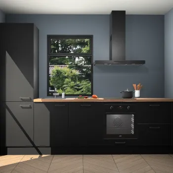 Zwarte keuken Boedapest 21366